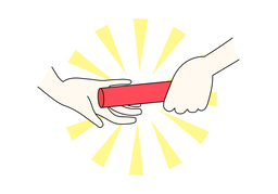 succeed toのイラスト